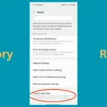 How to Factory Reset in Android