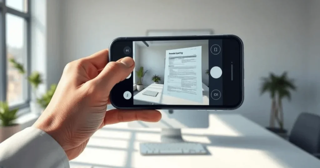 How to Scan a Document in iPhone